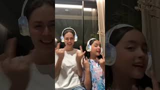 Marian Rivera and Zia Dantes tiktok shorts gmaartist sparkle [upl. by Ettennaej]