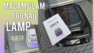 MUST HAVE NAIL PRODUCT 💅 Madam Glam Elio 20 Uv  Led Pro Nail Lamp [upl. by Erdnaed]