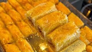 BAKLAVA za 5 MINUTI vreme so gotovi KORI 🤤 [upl. by Aryaz441]