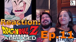 DragonBall Z Abridged Episode 11 Reaction  TeamFourStar TFS AirierReacts [upl. by Beauvais]