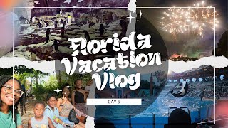 DAY 5 Family Vacation Vlog  Orlando SeaWorld [upl. by Katherin]