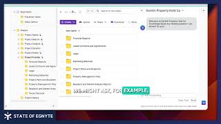 Using Egnyte’s AI Knowledge Base for Property Management Insights [upl. by Winnah]