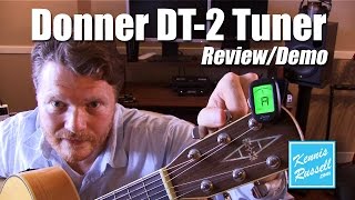 Donner DT2 quotClip on Tunerquot ReviewDemo [upl. by Elletsyrk]