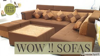 DESIGNER SOFAS  LARGE AND SMALL SIZE All INDIA DELVIERY [upl. by Herbert]