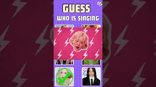 Guess who is singing🎵 Rebecca Zamolo Rosie Bella Poarch BLACKPINK Billie Eilish quiz [upl. by Heman]