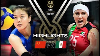 🇨🇳 CHN vs 🇲🇽 MEX  Highlights  Womens OQT 2023 [upl. by Westfall460]