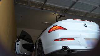 2008 BMW 650i E64 Stock Exhaust [upl. by Engedus86]