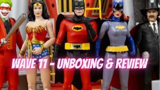 McFARLANE BATMAN 66 WAVE 11  UNBOXING AND REVIEW  IN HAND [upl. by Rudy]