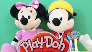 Mickey Mouse Gives Minnie Mouse Play Dough [upl. by Repinuj]