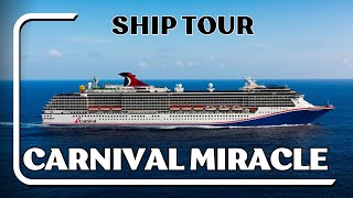 Carnival Miracle Ship Tour [upl. by Teagan921]