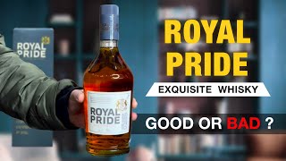 Royal Pride Whisky Review in Hindi  Desi JW Blonde  Best Whisky under 1000  Game of Alcohols [upl. by Onfroi572]