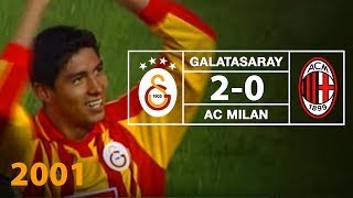 Galatasaray 20 AC Milan  Geniş Özet 07032001 [upl. by Otti]