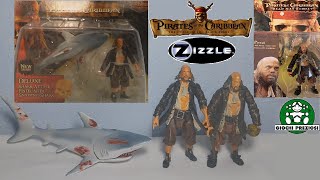 Zizzle Deluxe Pintel with Snapping Shark Secrets of the Deep SetPirates of the Caribbean Review [upl. by Ylus966]