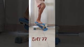 Day 77 stepper aftersurgery skateboarding accident kneecapsurgery rotula daily knee 膝 [upl. by Caughey301]