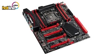 Обзор материнской платы ASUS RAMPAGE V EXTREME [upl. by Adilen]