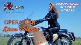 OPERATION  Disco Volante  EXCLUSIVE Interview with Thunderball star Luciana Paluzzi [upl. by Aicinat786]