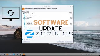 How to Software update Zorin OS 16 Pro easy Way [upl. by Ynad128]