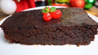 JAMAICAN BLACK RUM CAKE STEP BY STEP  MOIST FRUIT CAKE  CHRISTMAS CAKE [upl. by Courcy]