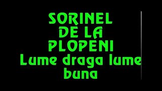 SORINEL DE LA PLOPENI LUMEA DRAGA LUME BUNA [upl. by Leamse]