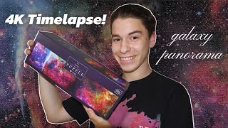 1000 PIECE puzzle TIMELAPSE  InterDRUK Panoramic Puzzle GALAXY N°1 [upl. by Brozak840]