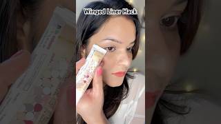 Winged Liner Hack  Eyeliner Hacks for Beginners ✨ ytshorts goesviral trendingshorts [upl. by Barnaba]