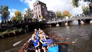 Impressie Amsterdamse grachtenrace 2022 [upl. by Enerual]