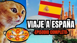 VIAJE A ESPAÑA  episodio completo meme de gatos [upl. by Lea]