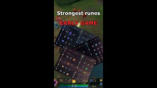 Top 5 Strongest early game runes [upl. by Neelcaj]