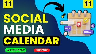 Social Media Content Calendar  How to Create a Social Media Calendar in Google Sheet  KHR Services [upl. by Yecac]