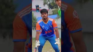 Riyan Parags Fuuy Delivery 😂 cricketshorts riyanparag comedy funny [upl. by Aronle843]