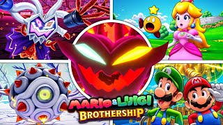 Mario amp Luigi Brothership 🍄 All Ending Cutscenes  Final Boss Battle [upl. by Naples473]