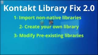 Kontakt Library Fix 20 New Update Future Mac SupportVisit description for help [upl. by Fotzsyzrk775]