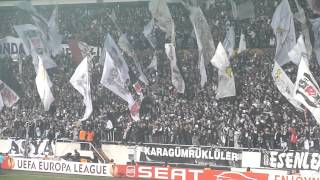 Besiktas fans vs Athletico Madrid [upl. by Andras]