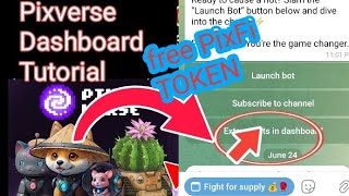 Pixelverse dashboard tutorial STEP BY STEP GUIDE Pixelverse dashboard task wallet [upl. by Morena907]