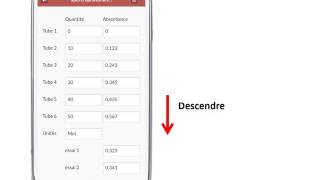 Tutoriel application quotSpectrophotométriequot [upl. by Weiman]