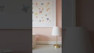 Nursery Reveal ✨💕 shorts nursery nurserydecor nurserytour moms interiordesign [upl. by Gentes]