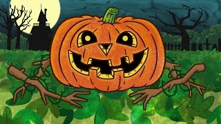 Pumpkin Song Halloween Kids Songs  Ladybug Music Band [upl. by Leahpar]