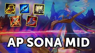 Full AP Sona Mid Montage 100 to 0 Your Enemies Tilterella [upl. by Itch]