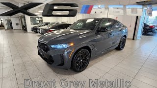 NEW ARRIVAL 2024 BMW X6 M60i LCI Dravit Grey Metallic [upl. by Natek]