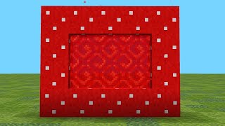 portal of any block is possible ▶️ Minecraft [upl. by Cedric173]