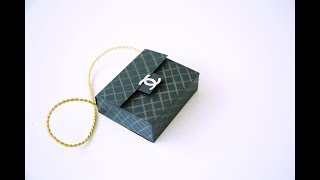 DIY Craft Chanel Handbag [upl. by Ano712]