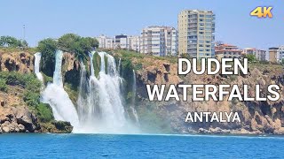 DUDEN WATERFALLS  ANTALYA TURKEY 4K [upl. by Pallas]