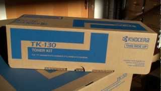 Kyocera Toner TK130 kit  1T02HS0EU0 0T2HS0EU [upl. by Ann-Marie]