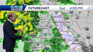 Weekend Rain And Snow For California [upl. by Poock]