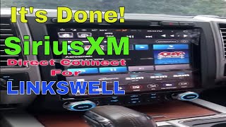 Linkswell And SiriusXM Satellite Radio Using SXV300 Direct Tuner [upl. by Suciram]