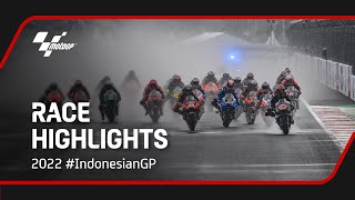 MotoGP™ Race Highlights  2022 IndonesianGP [upl. by Starlene]