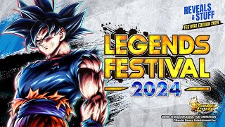 DRAGON BALL LEGENDS REVEALS ＆ STUFF LEGENDS FESTIVAL 2024 Special Edition Part 1 [upl. by Clare]