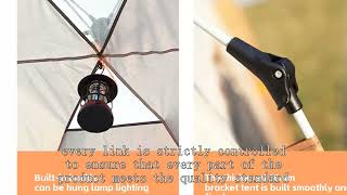 Indianstyle tent Manufacturer China Chinese High Grade Cheapest [upl. by Dix]