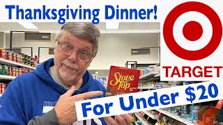 What is included in TARGETs 20 THANKSGIVING MEAL for 4 [upl. by Brinn]