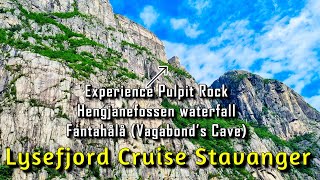 Lysefjord cruise tour  Experience Pulpit Rock  Fjord Norway [upl. by Nicolle]